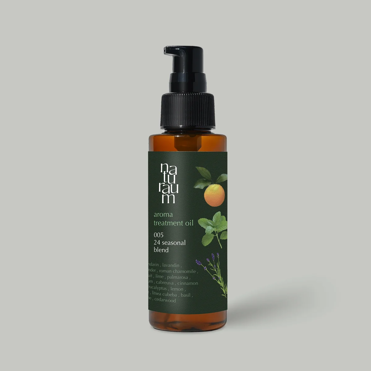 naturaum トリートメントオイル005 二十四節気ブレンド 100ml の実物商品写真